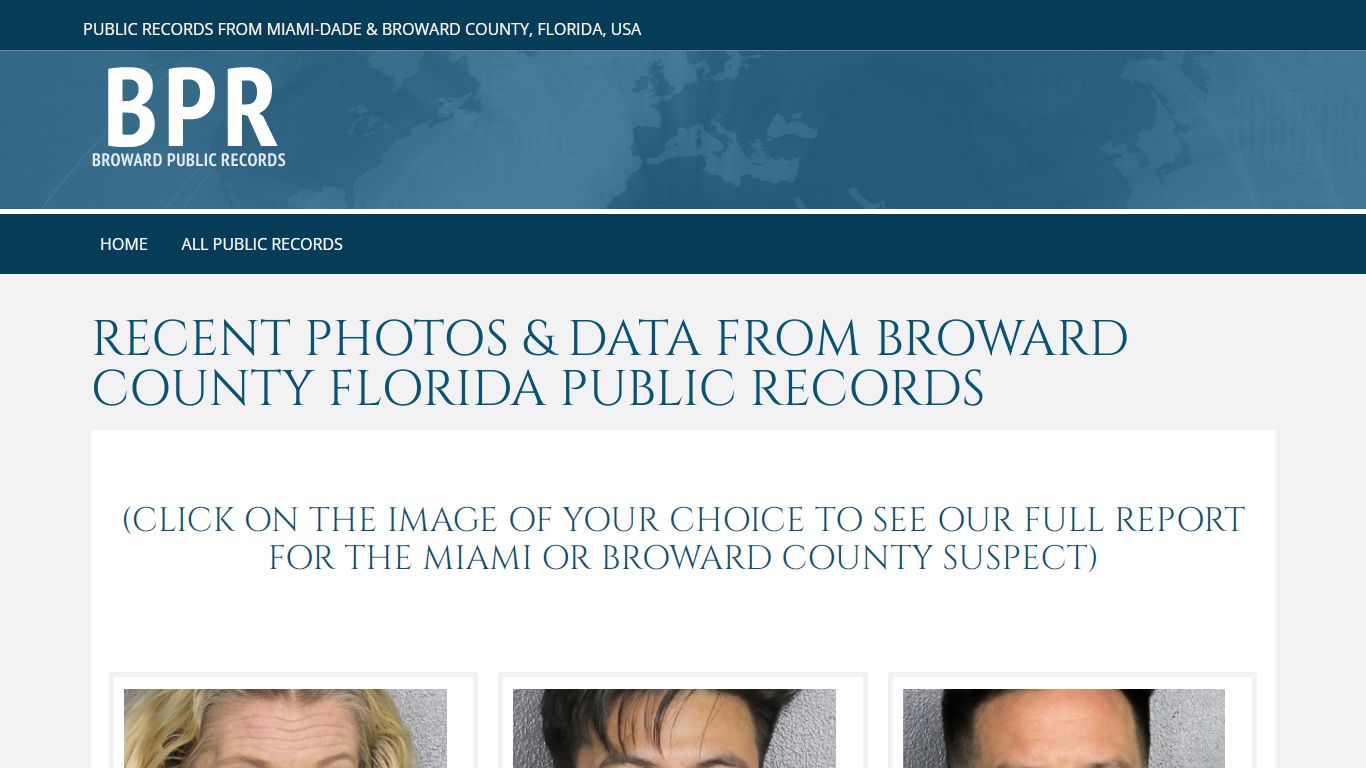 Broward Public Records - Photos Of People In Broward Cty | Broward Records